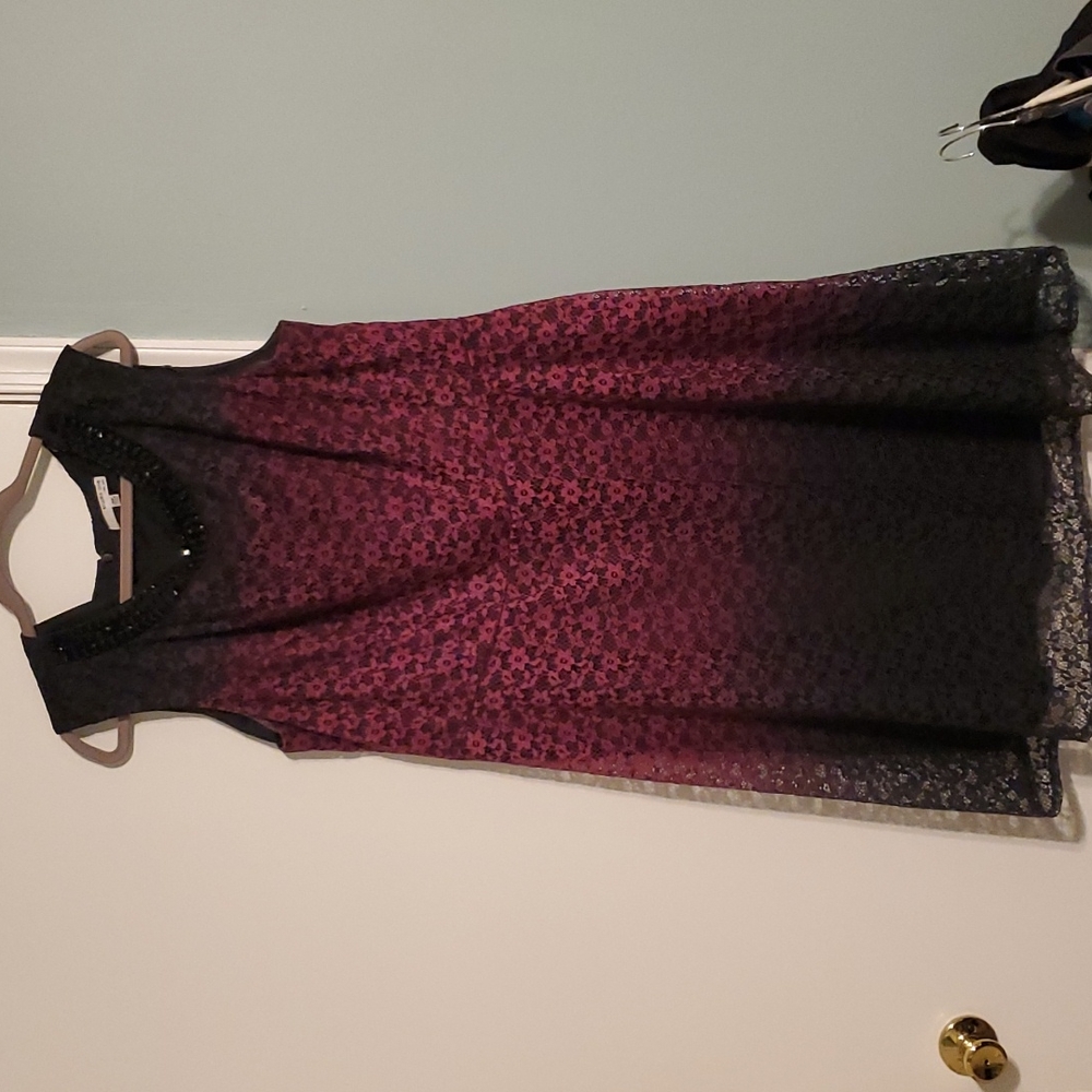 Purple ombre dress 18w